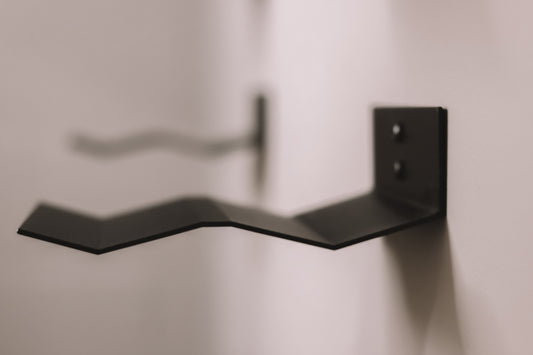 Wine Cradle Max Wall Mount | 2 Bottle Display Black - 10 Pack