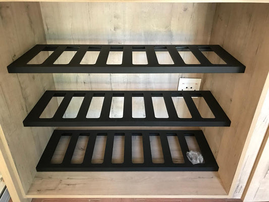 the Wine shelf (cork-facing-shelves)